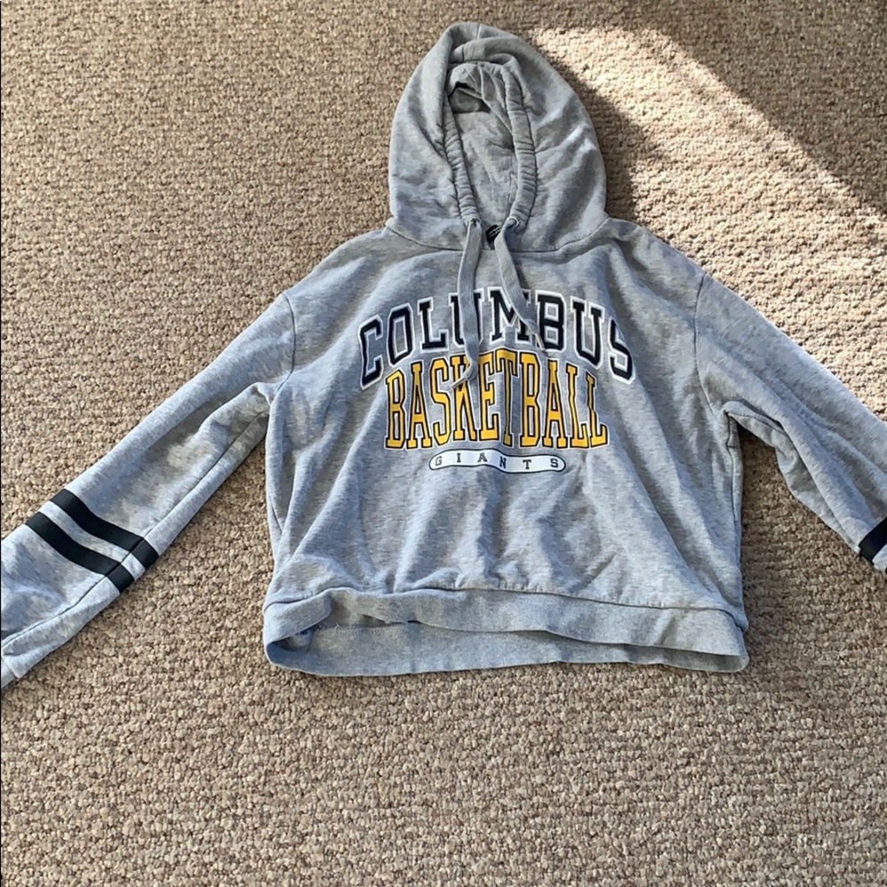 H&M crop hoodie